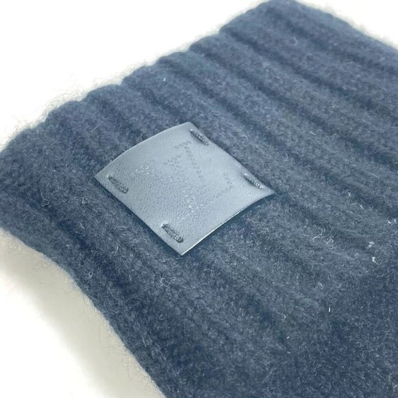 LOUIS VUITTON M72682 Damier Gon Helsinki Glove gloves Cashmere Black - Picture 14 of 16